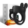 ANNEAU VIBRATEUR LAPIN NOIR