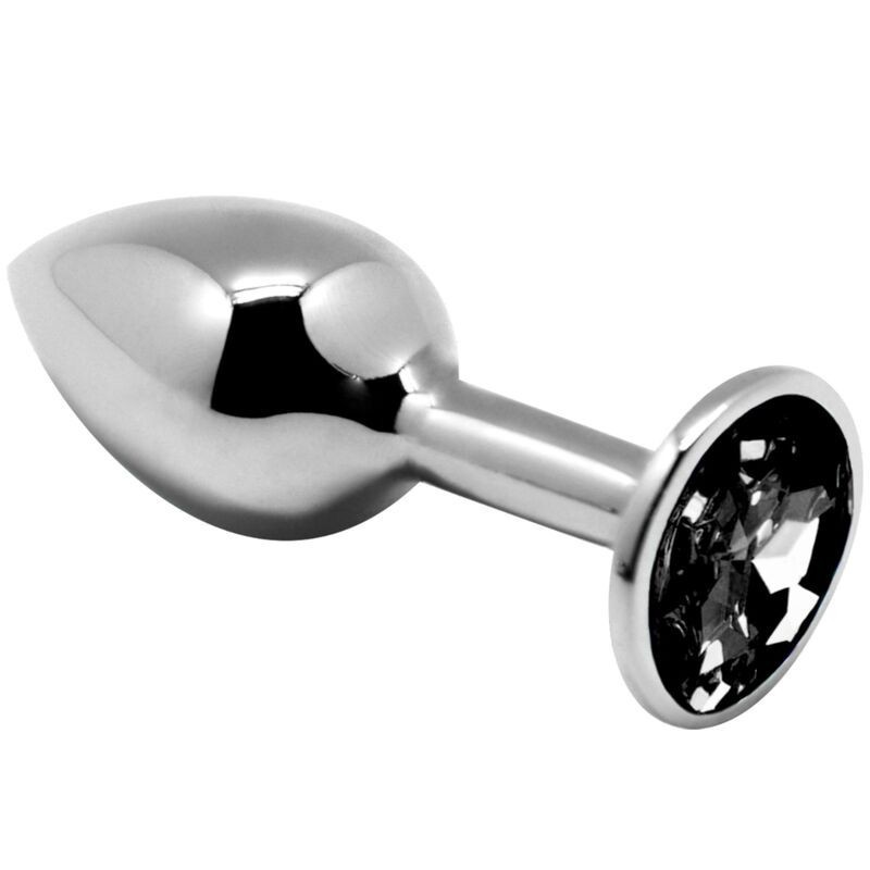 ALIVE - MINI PLUG DE PLAISIR ANAL MÉTAL NOIR TAILLE M ALIVE - MINI PLUG DE PLAISIR ANAL MÉTAL NOIR TAILLE M