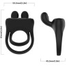 ANNEAU VIBRATEUR LAPIN NOIR