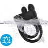 ANNEAU VIBRATEUR LAPIN NOIR