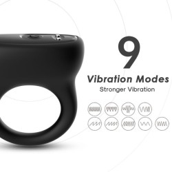 ANNEAU VIBRATEUR NOIR