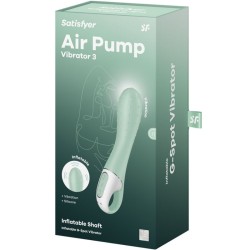 AIR PUMP VIBRATOR 3 POINT G GONFLABLE