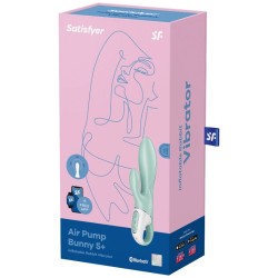 AIR PUMP BUNNY 5+ APPLICATION GONFLABLE LAPIN VIBRATEUR