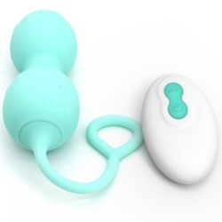 TÉLÉCOMMANDE DE VIBRATION DHALTÈRE VAGINALE 10 VIBRATIONS VERT