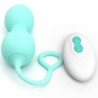 TÉLÉCOMMANDE DE VIBRATION DHALTÈRE VAGINALE 10 VIBRATIONS VERT