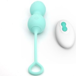 TÉLÉCOMMANDE DE VIBRATION DHALTÈRE VAGINALE 10 VIBRATIONS VERT