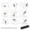 BULLET VIBRATEUR WARHEAD NOIR 2 CM x 8.8 CM