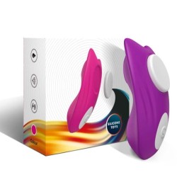 CULOTTE PORTABLE PAPILLON VIBRATEUR TÉLÉCOMMANDE VIOLET