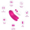 CULOTTE PORTABLE PAPILLON VIBRATEUR TÉLÉCOMMANDE VIOLET