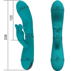 DANCING BUNNY VIBRATEUR RABBIT 10 VITESSES VERT