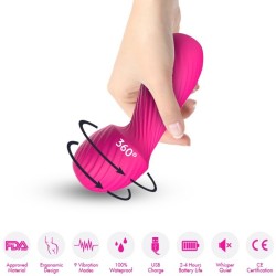 DAZZLE MASSAGER & VIBRATEUR PETIT FUCHSIA