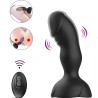 EXTREME A BLOOM VIBRATEUR ROSE ET PLUG ANAL TÉLÉCOMMANDE NOIR