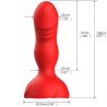EXTREME A BLOOM VIBRATEUR ROSE ET PLUG ANAL TÉLÉCOMMANDE ROUGE