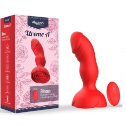 EXTREME A BLOOM VIBRATEUR ROSE ET PLUG ANAL TÉLÉCOMMANDE ROUGE