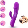 GODE VIBRATEUR LAPIN SILICONE VIOLET