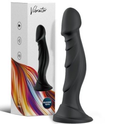 GODE VIBRATEUR & PLUG ANAL TÉLÉCOMMANDE NOIR