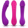 GODE VIBRATEUR POINT G SILICONE NOIR