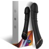 GODE VIBRATEUR SILICONE NOIR