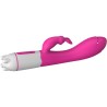 HAPPY VIBRATEUR & STIMULATEUR DE LAPIN FUCHSIA