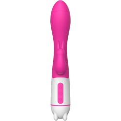 HAPPY VIBRATEUR & STIMULATEUR DE LAPIN FUCHSIA