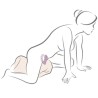 GEMINI DOUBLE VIBRATEUR STIMULATEUR DE CLITORIS POINT G