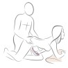 GEMINI DOUBLE VIBRATEUR STIMULATEUR DE CLITORIS POINT G