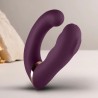 GEMINI DOUBLE VIBRATEUR STIMULATEUR DE CLITORIS POINT G