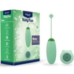 KITTY FUN EGG VIBRATEUR TÉLÉCOMMANDE 10 VIBRATIONS