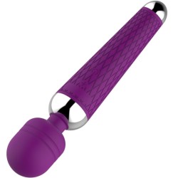 MASSEUR DE TÊTE FLEXIBLE ET VIBRATEUR VIOLET