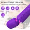MASSEUR ET VIBRATEUR VIOLETTE