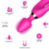 MASSEUR & VIBRATEUR LAPIN FUCHSIA