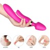 MASSEUR & VIBRATEUR LAPIN FUCHSIA