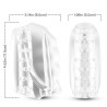 MASTER MASTURBATEUR & VIBRATEUR TRANSPARENT
