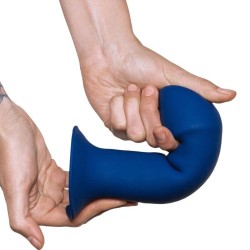 GODE EN SILICONE HITSENS 1 BLEU