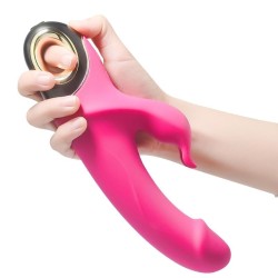 METEROR DILDO VIBRATEUR LAPIN ROTATEUR FUCHSIA