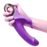 METEROR DILDO VIBRATEUR LAPIN ROTATEUR VIOLET