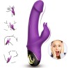 METEROR DILDO VIBRATEUR LAPIN ROTATEUR VIOLET
