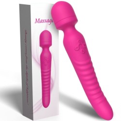 MISSION MASSAGER & VIBRATEUR EFFET CHALEUR FUCHSIA