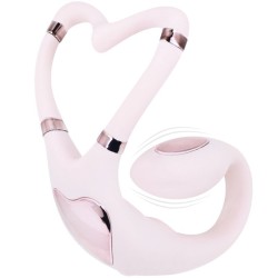 COUPLE SECRETS II DOUBLE STIMULATION ROSE + APPLICATION GRATUITE