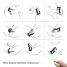 MANFUN VIBRATEUR & STIMULATEUR ANAL PLUG TÉLÉCOMMANDE NOIR