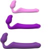 QUEENS STRAP-ON SOUPLE ROSE TAILLE S