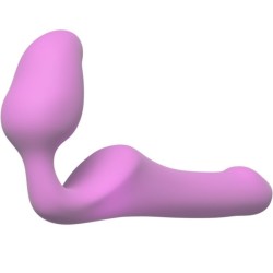 QUEENS STRAP-ON SOUPLE ROSE TAILLE S