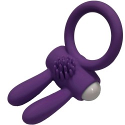 MR BUNNY ANNEAU VIBRATEUR SILICONE VIOLET