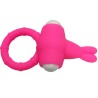 MS BUNNY ANNEAU VIBRATEUR SILICONE ROSE