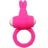 MS BUNNY ANNEAU VIBRATEUR SILICONE ROSE