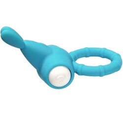 MS BUNNY ANNEAU VIBRATEUR SILICONE VERT