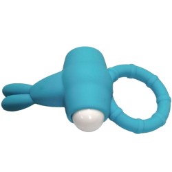 MS BUNNY ANNEAU VIBRATEUR SILICONE VERT