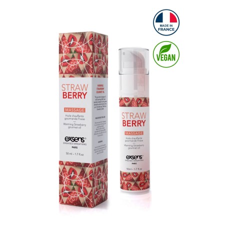 Strawberry Massage - Huile chauffante Gourmande Fraise - 50ML