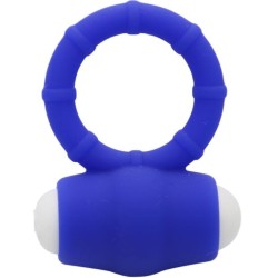 POWER O ANNEAU VIBRATEUR SILICONE BLEU