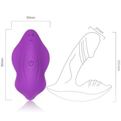 SIFFLET VIBRATEUR INTRODUCTION TÉLÉCOMMANDE VIOLET